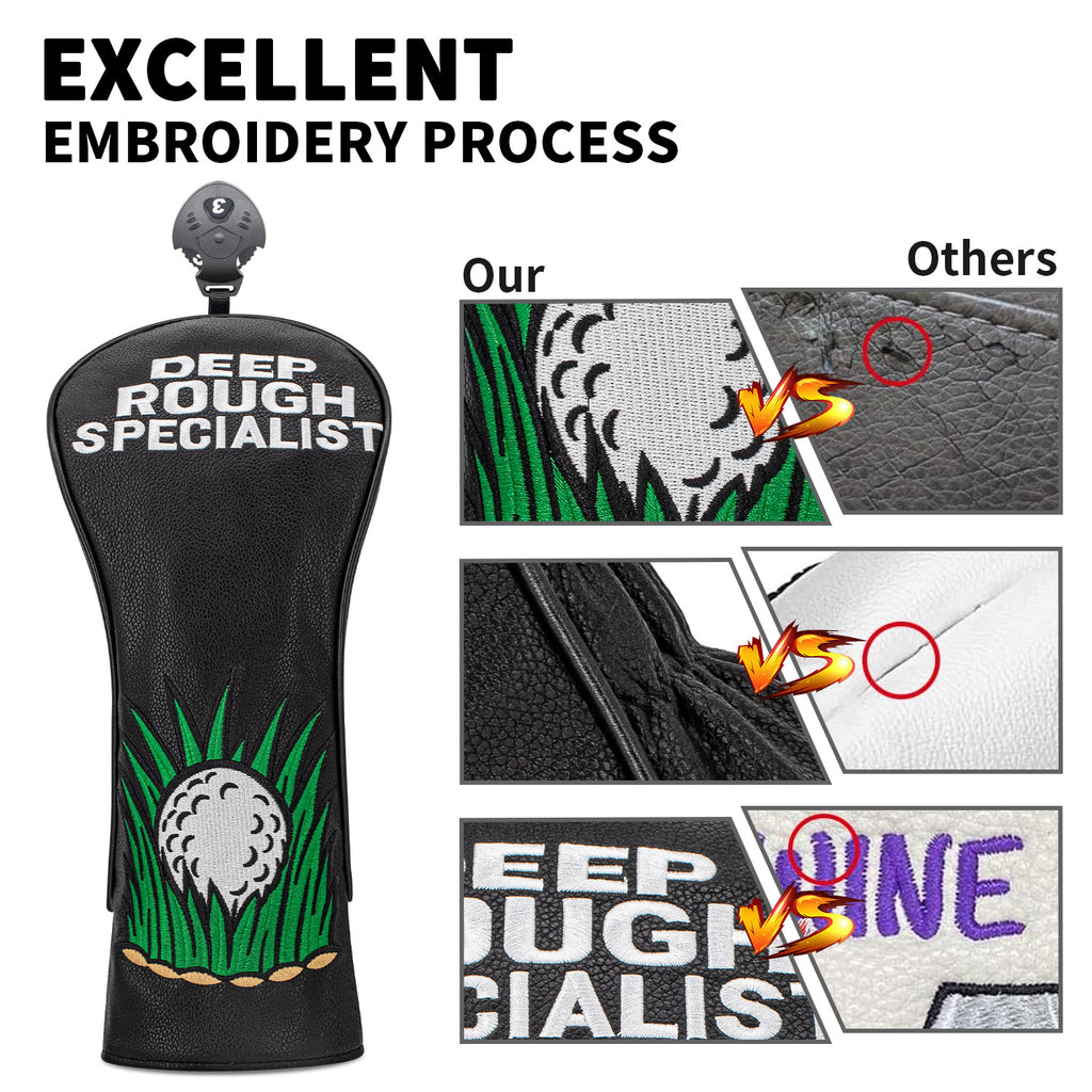 Best Golf Headcovers Golf Scene Fun Design Golf Gifts for Men