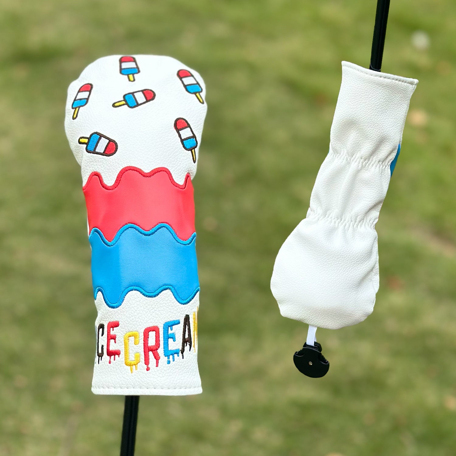 Summer Ice Cream Cute Driver Head Cover