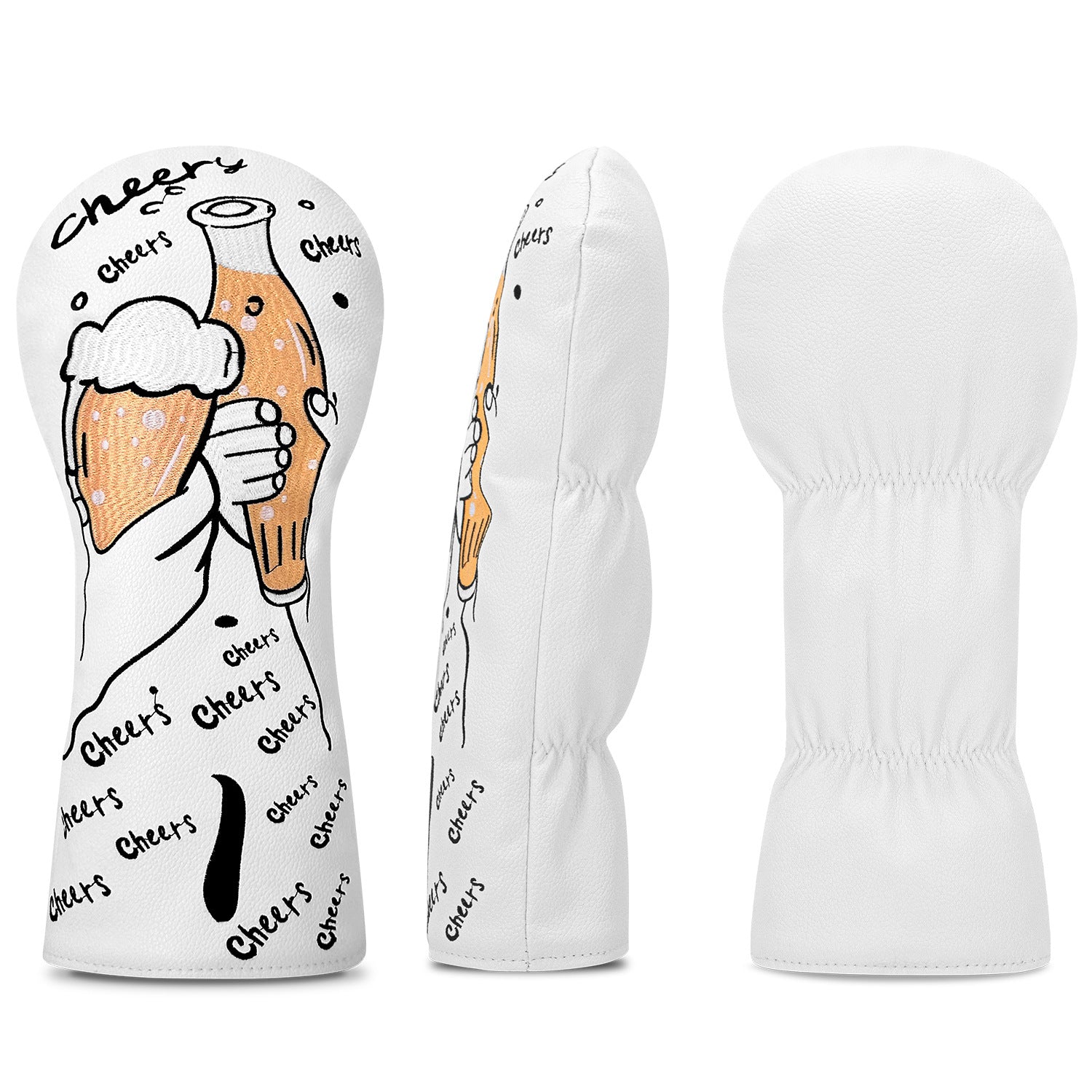 Beer Embroidery Golf Club Head Covers