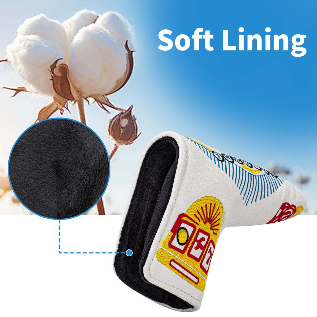 Putter Covers Embroidery Blade Putter Cover Golf Club Cover for All Brand