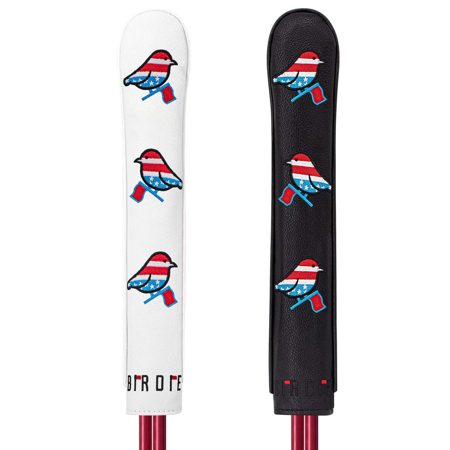 Bird Map Embroidery custom alignment stick cover