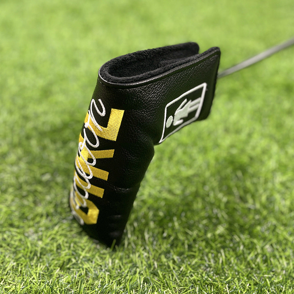 Cartoon embroidery pattern personalized putter cover