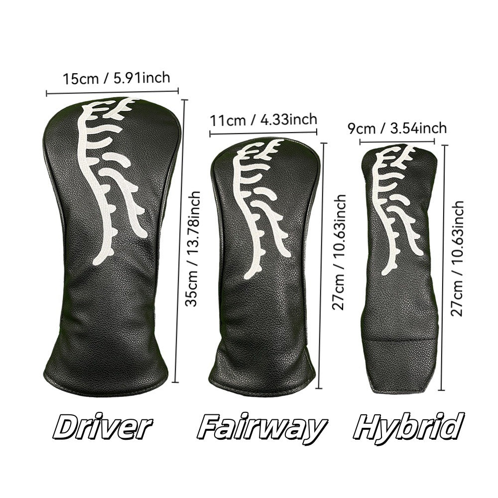 Tiger Embroidery Pattern Animal Driver Headcover