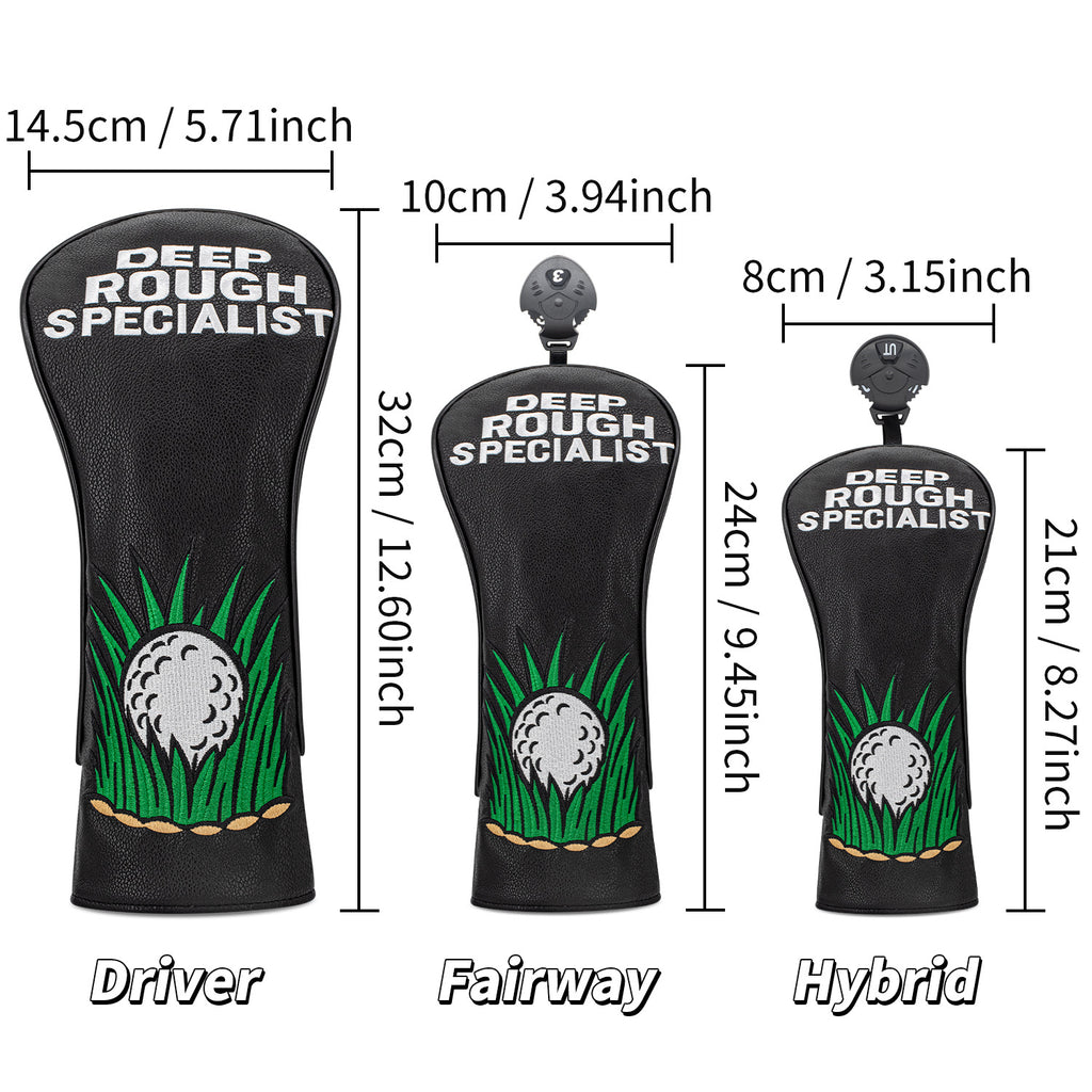 Best Golf Headcovers Golf Scene Fun Design Golf Gifts for Men