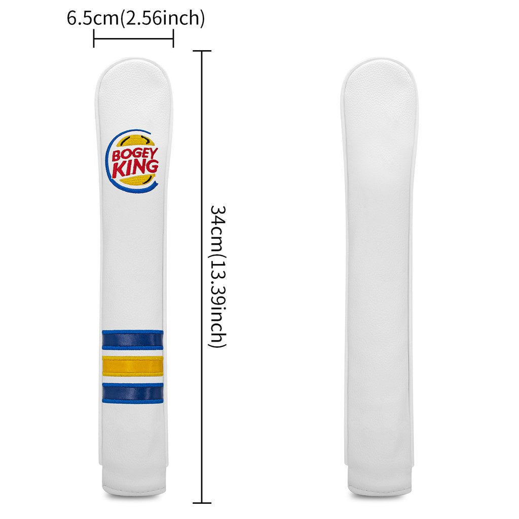 PU Waterproof Embroidery alignment sticks golf cover