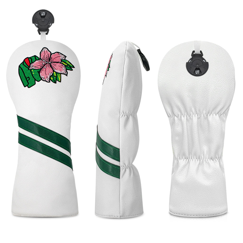 Cherry Blossom Embroidered Golf Head Covers for Most Brand