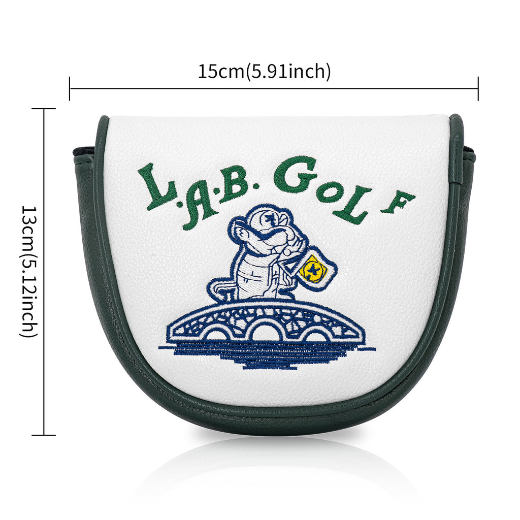 Golf Putter Covers Cartoon Embroidery LAB GOLF for Mallet Headcover