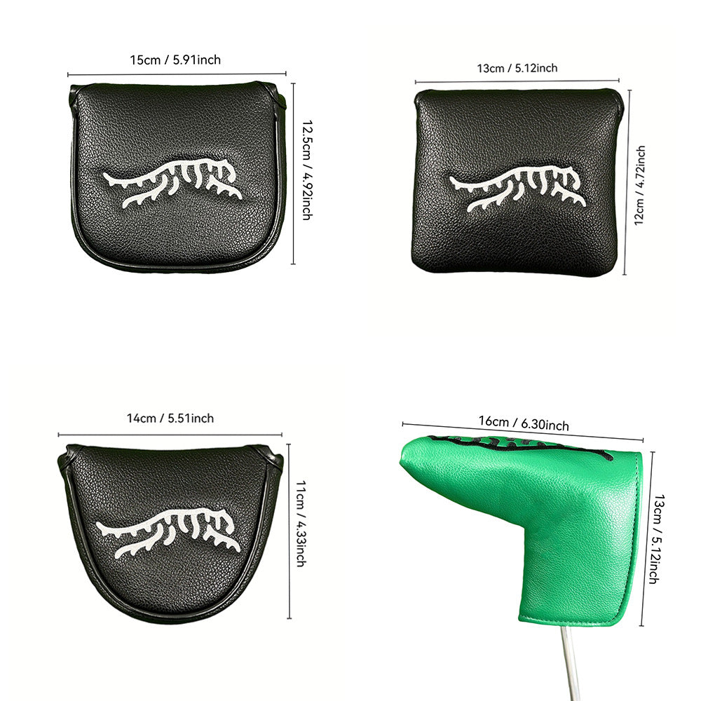 Tiger Embroidery Pattern Animal Driver Headcover