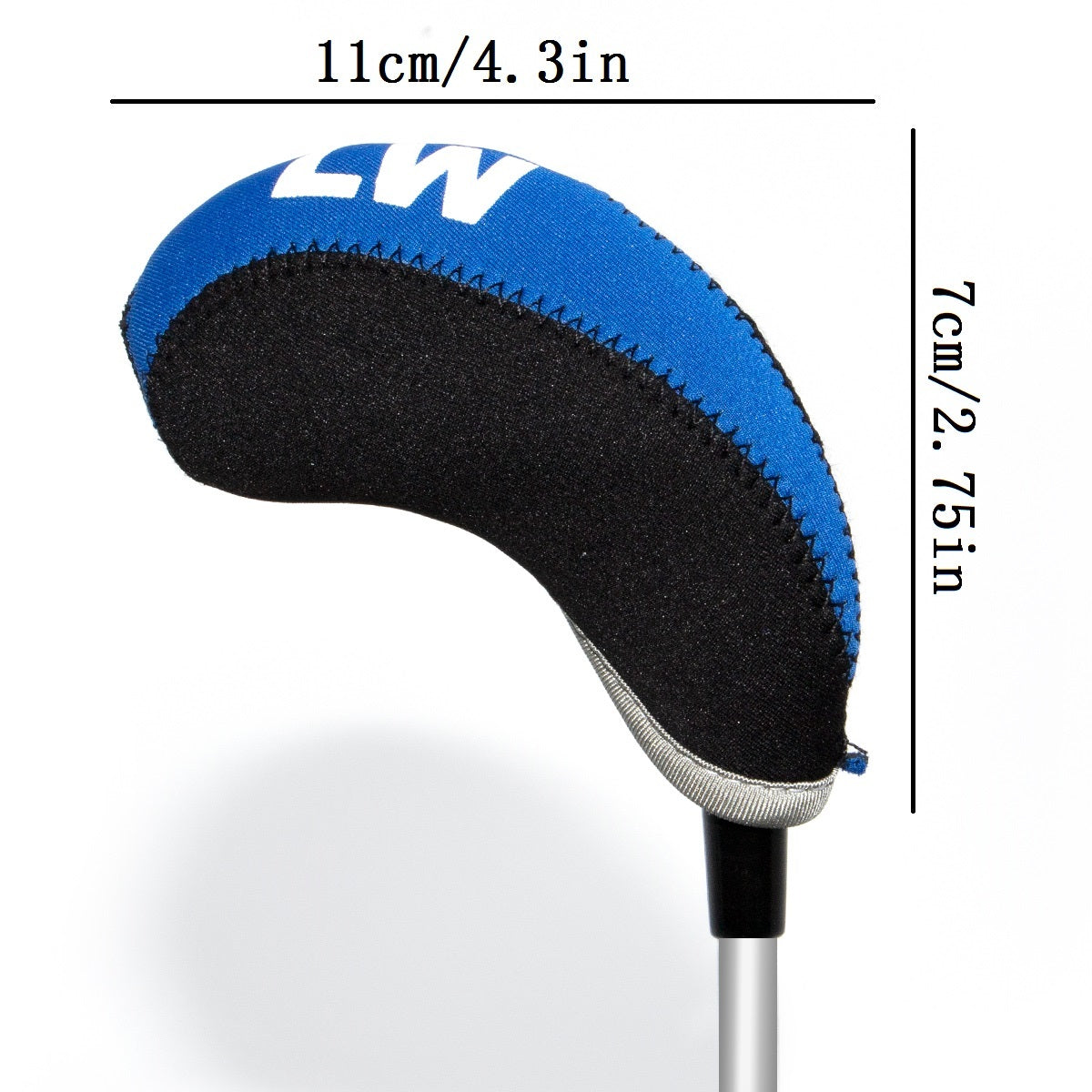 Minimalist Color-Block Design golf club iron head covers