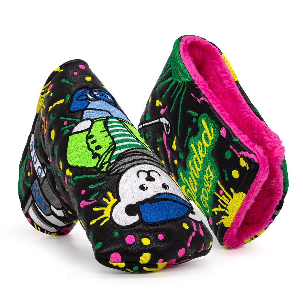 Blade Putter Cover Cartoon Bear Collection Form Fitting Design