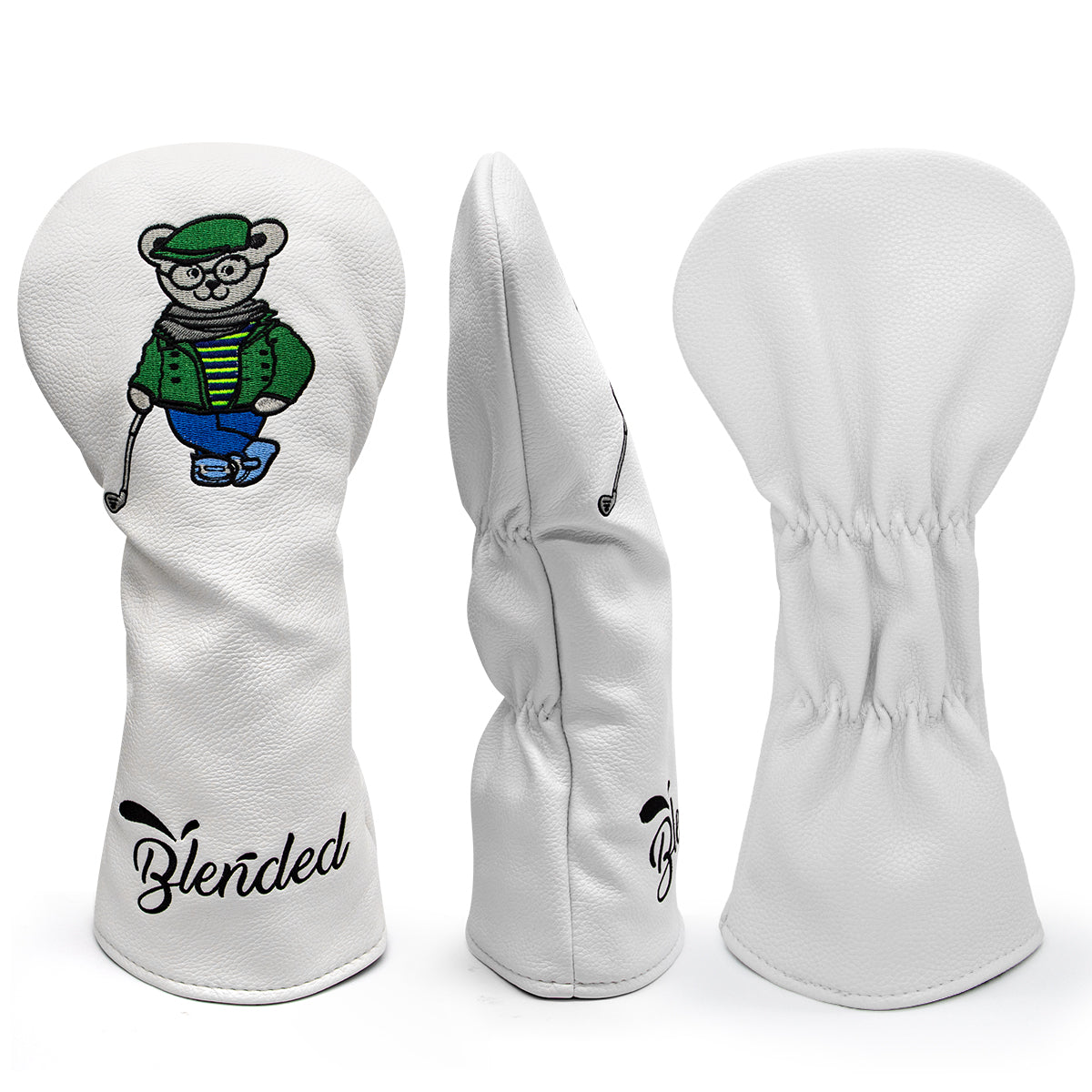 Little Bear Embroidery Funny Golf Covers Premium for All Brand