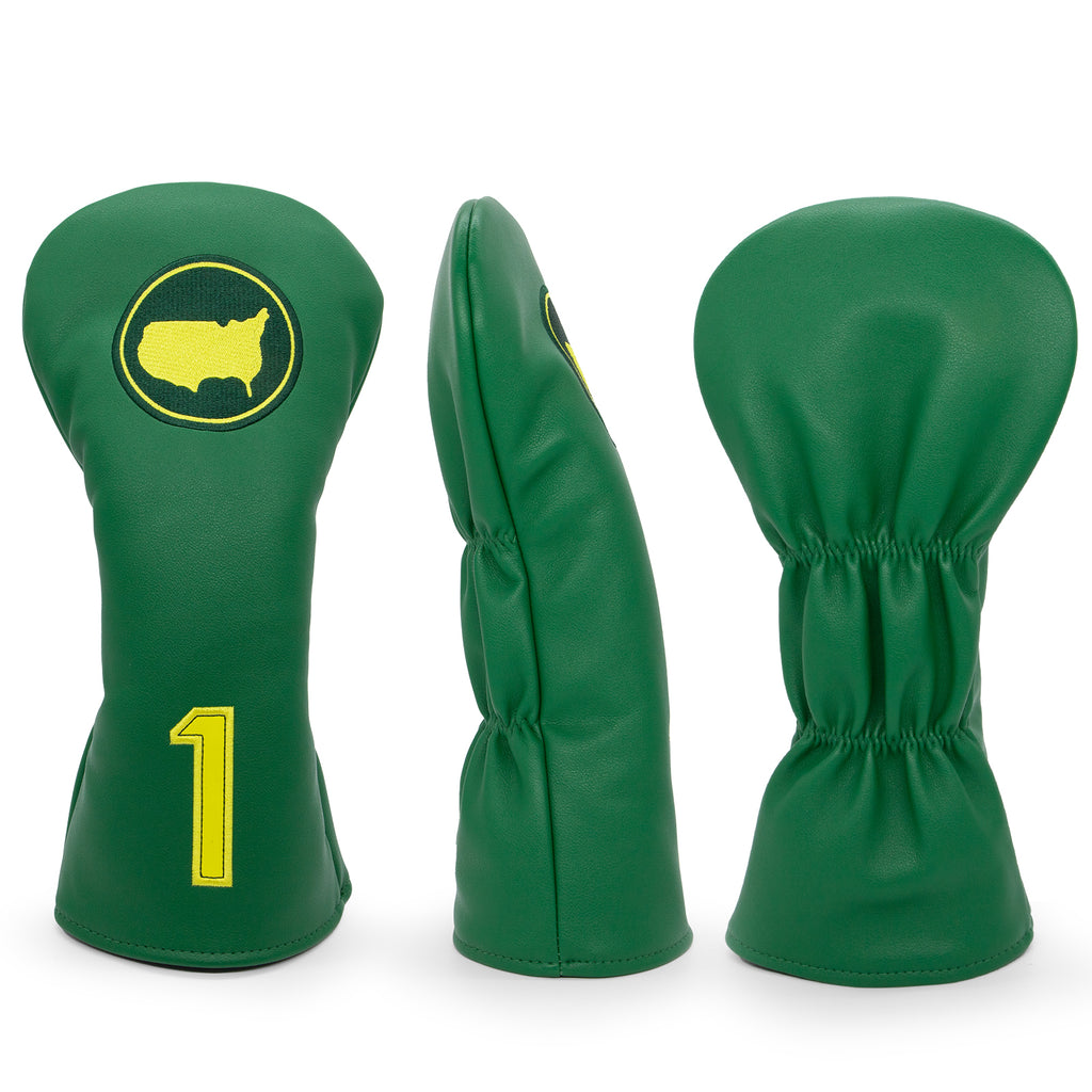 Classic Masters Style Augusta Green Golf Club Head Covers