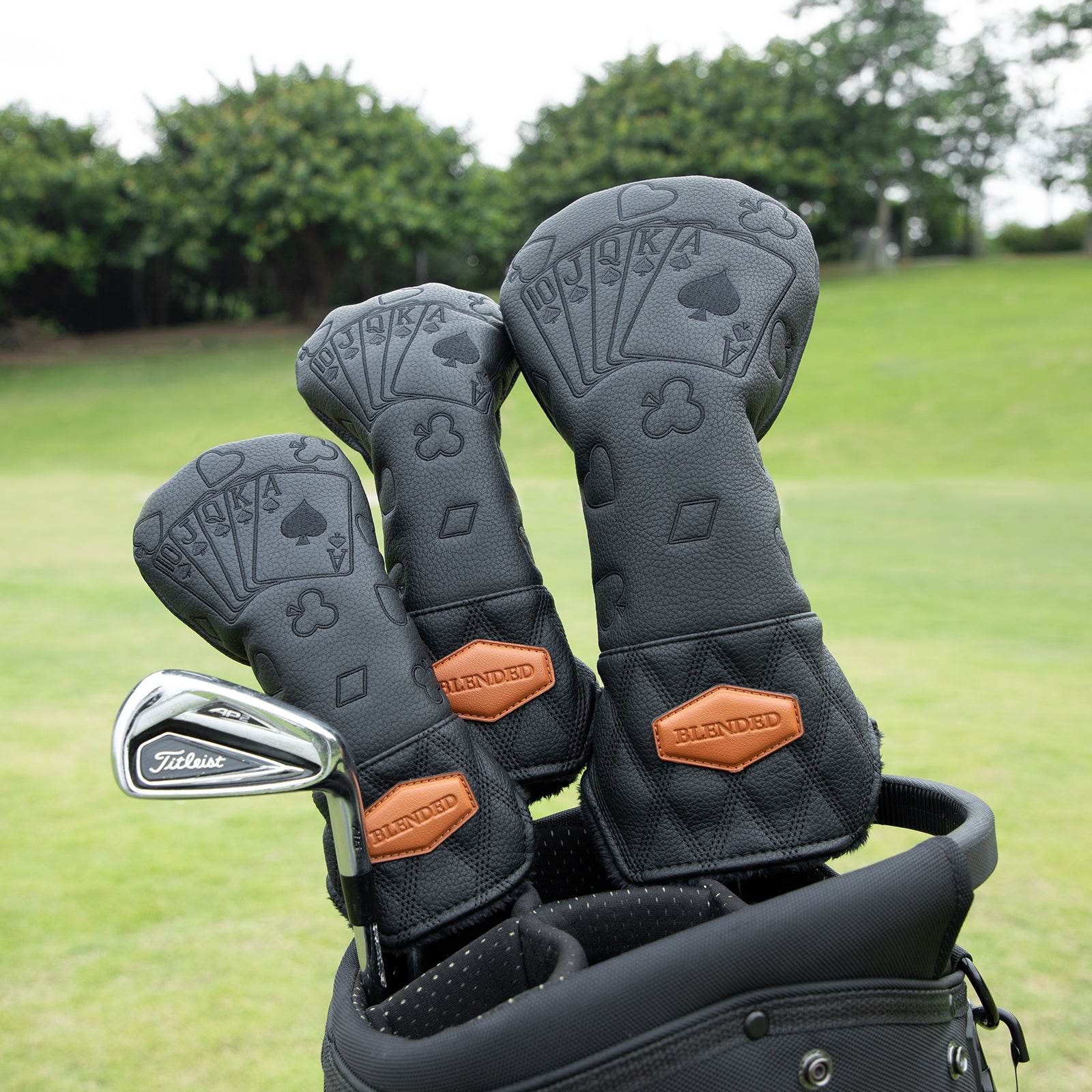 Golf Club Covers Poker Golf Golf Headcover with Number Tag for All Brand