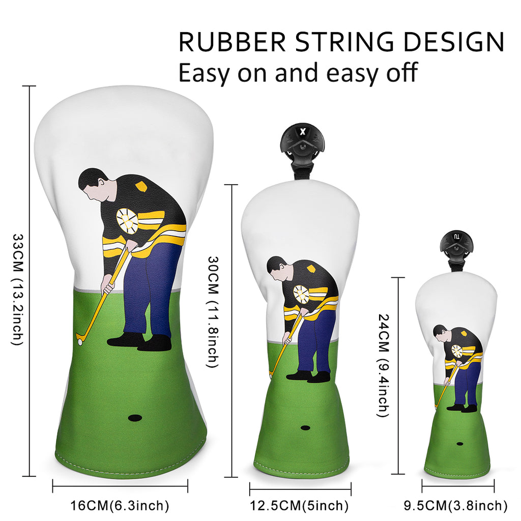 Cartoon Character Just Tap IT IN Funny Club Head Covers