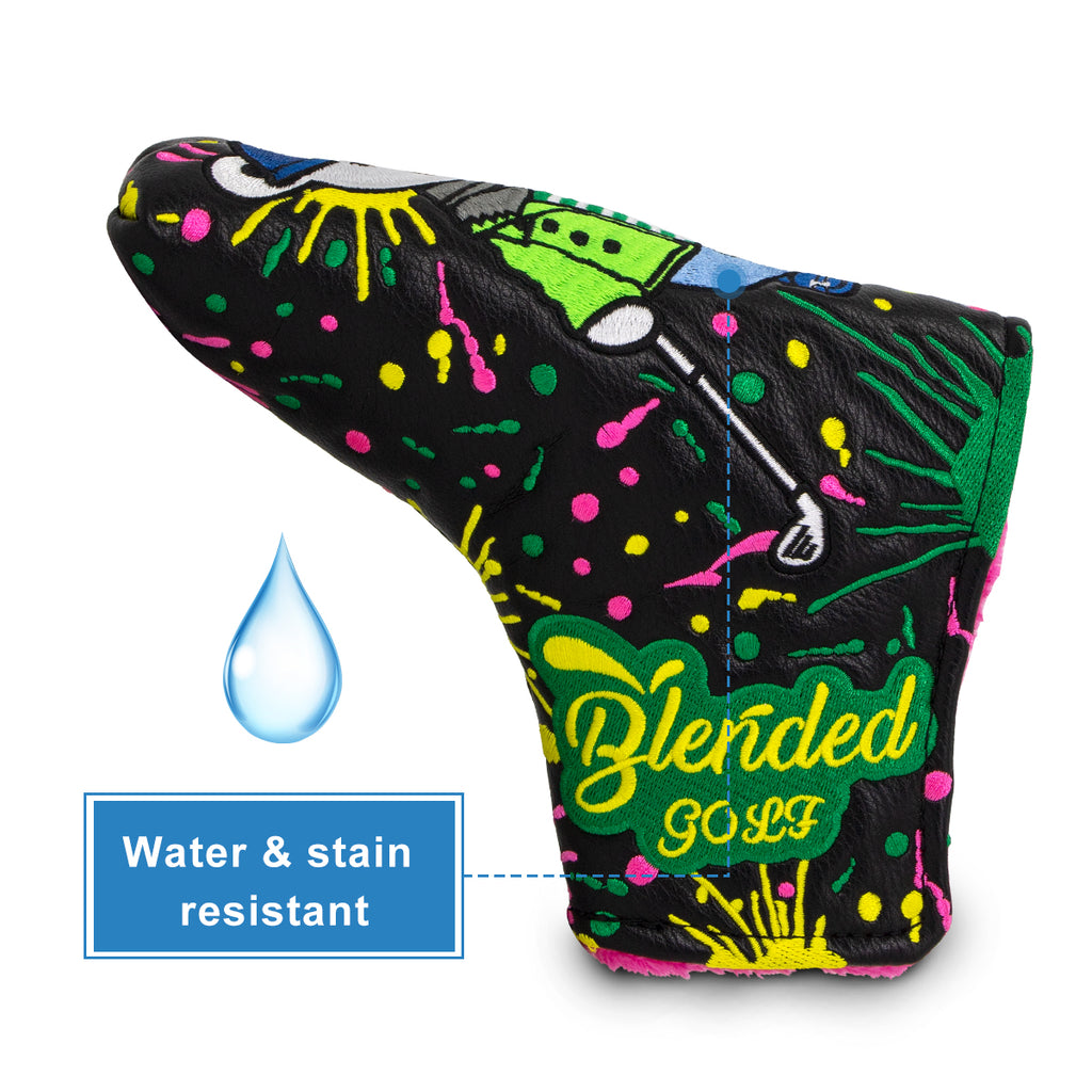 Blade Putter Cover Cartoon Bear Collection Form Fitting Design