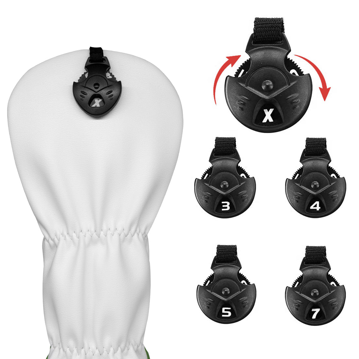 Cartoon Character Just Tap IT IN Funny Club Head Covers