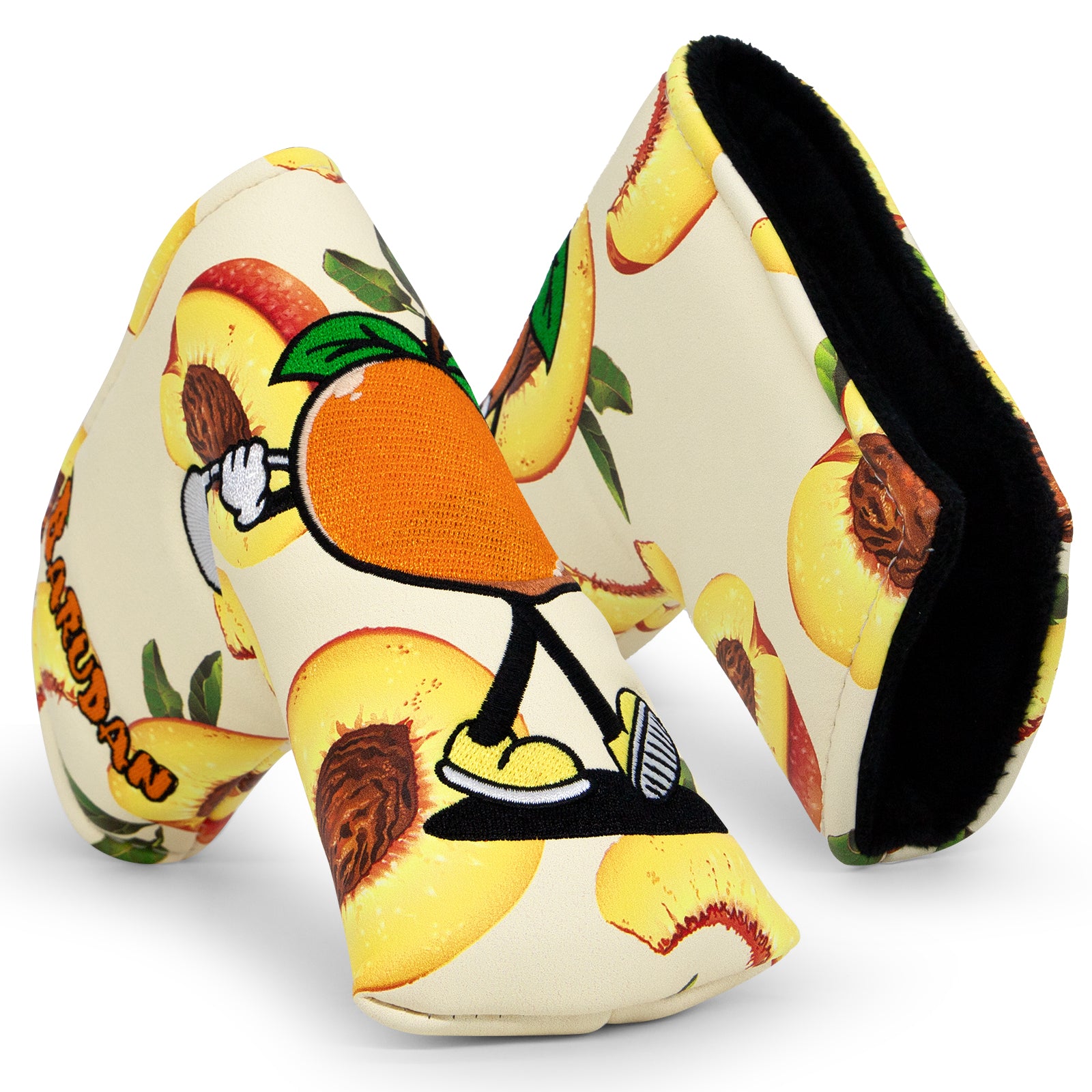 Cartoon Peach Golf Club Headcover
