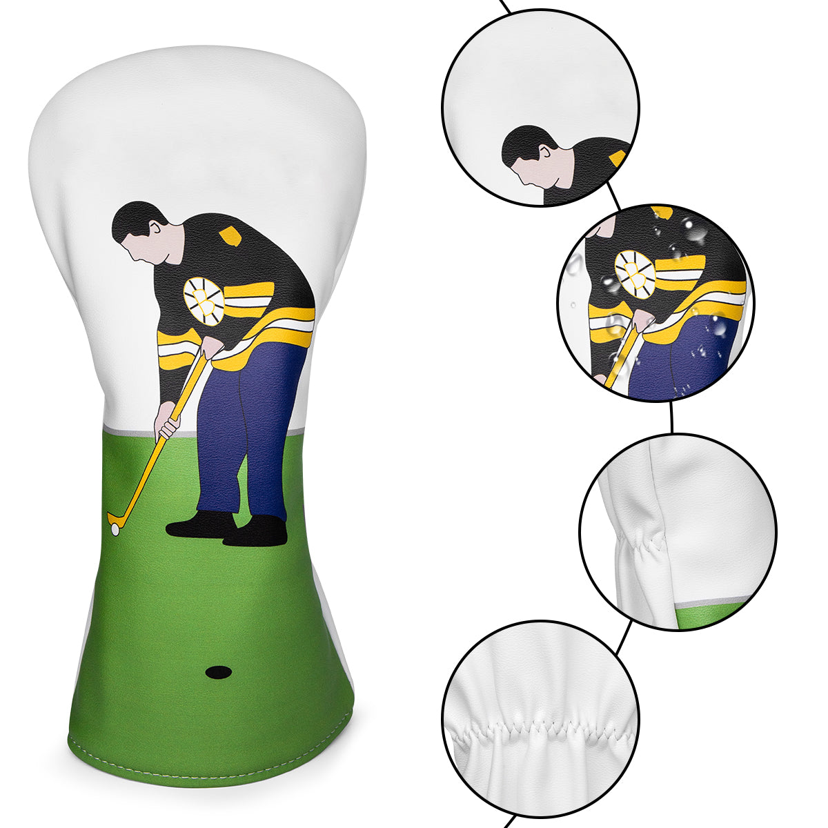 Cartoon Character Just Tap IT IN Funny Club Head Covers