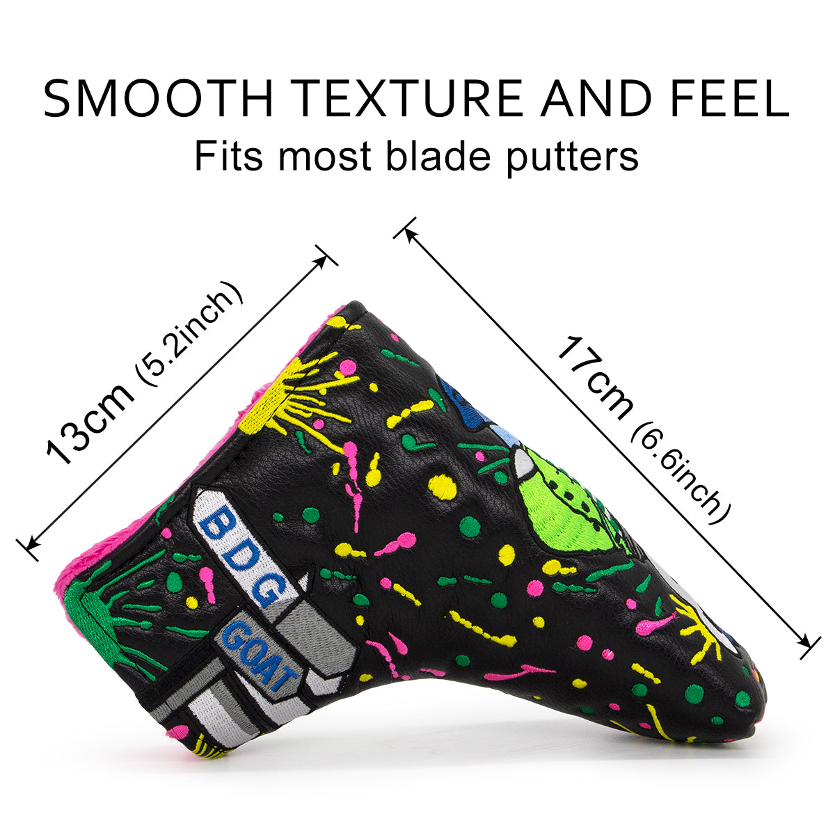 Blade Putter Cover Cartoon Bear Collection Form Fitting Design