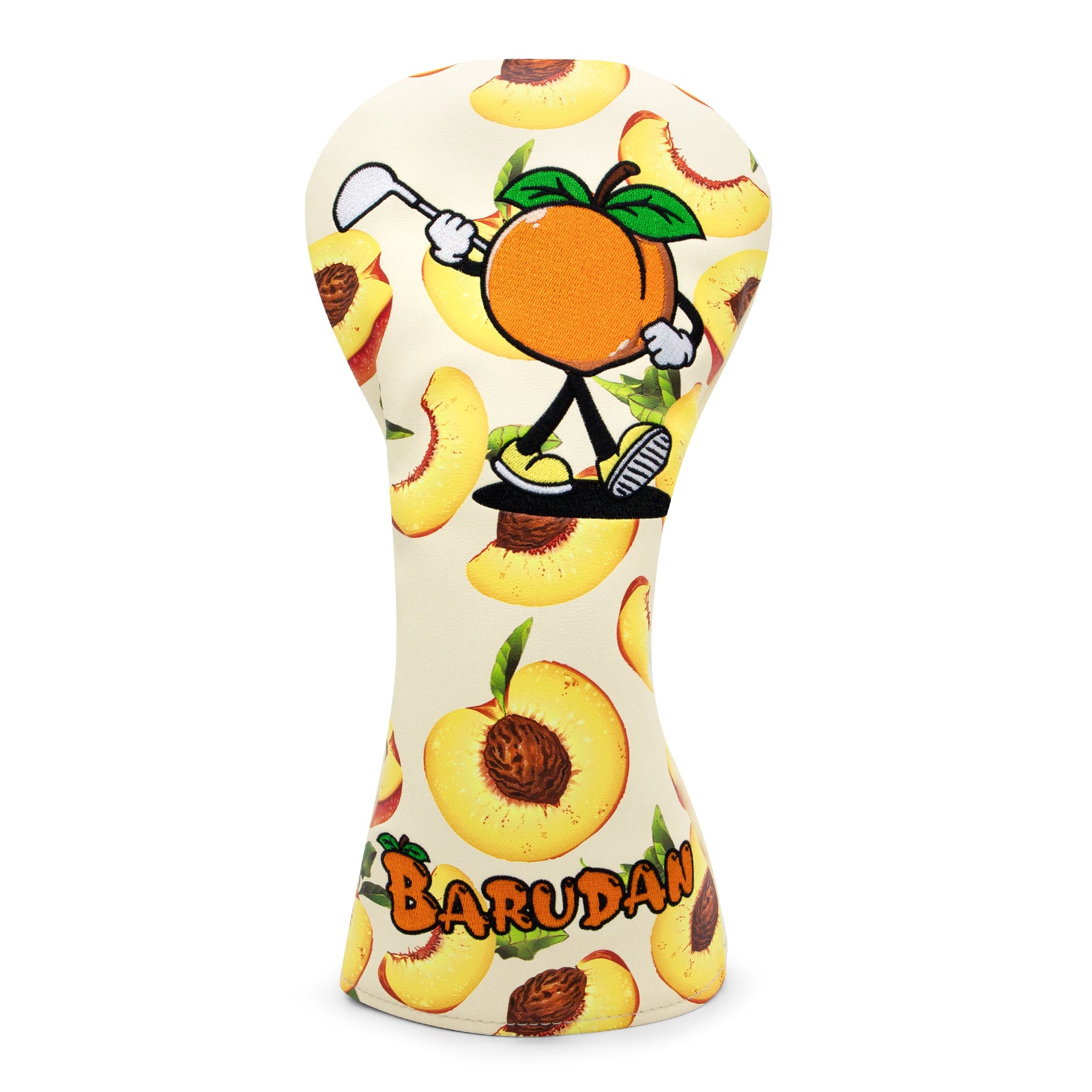 Cartoon Peach Golf Club Headcover