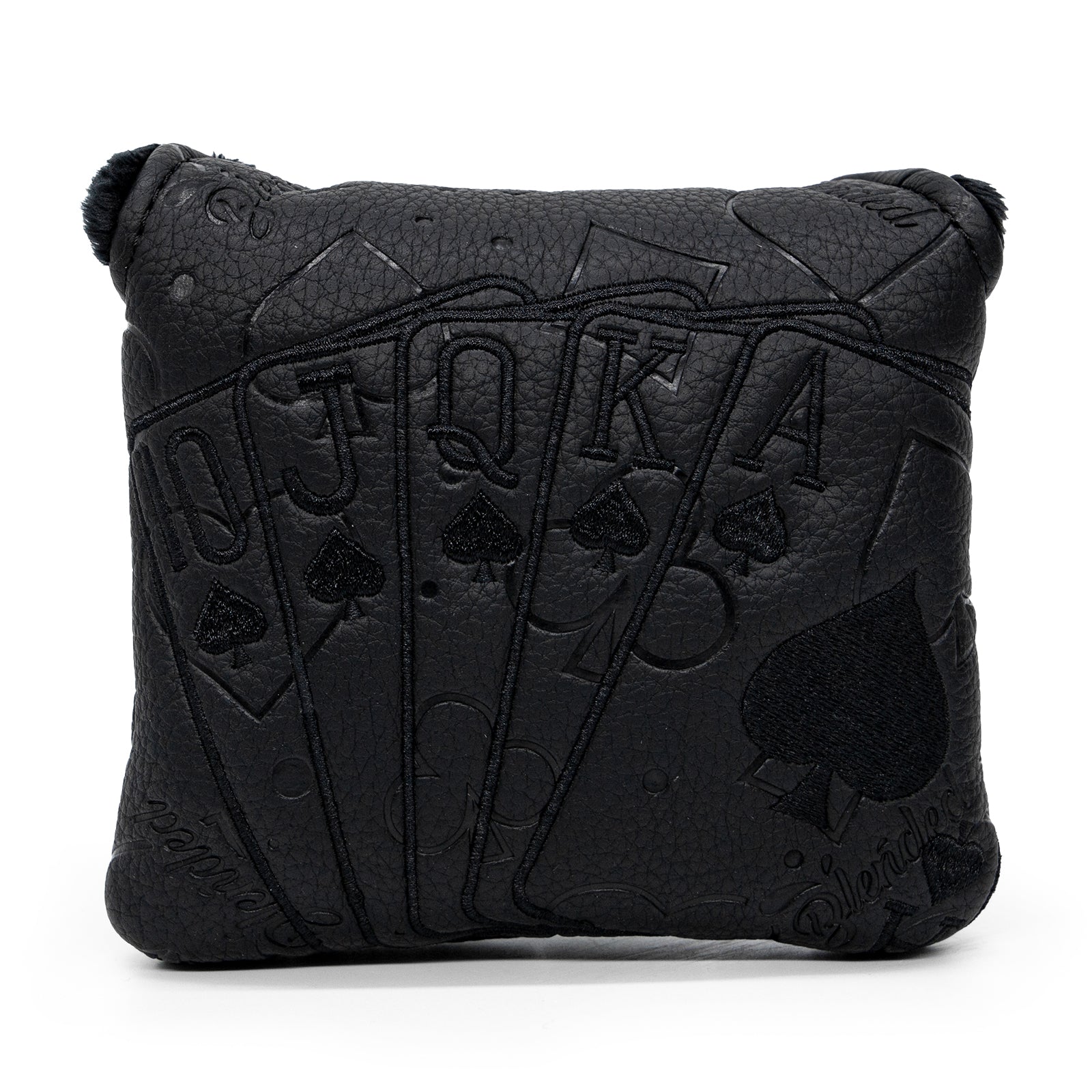 Golf Putter Covers Mallet Putter Headcovers Poker Golf Headcover with Magnetic Closure