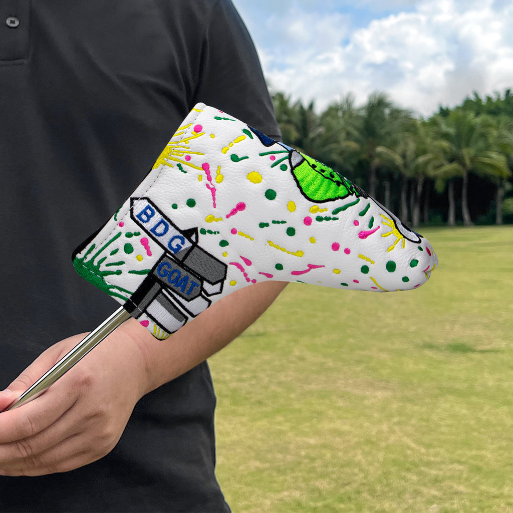 Blade Putter Cover Cartoon Bear Collection Form Fitting Design