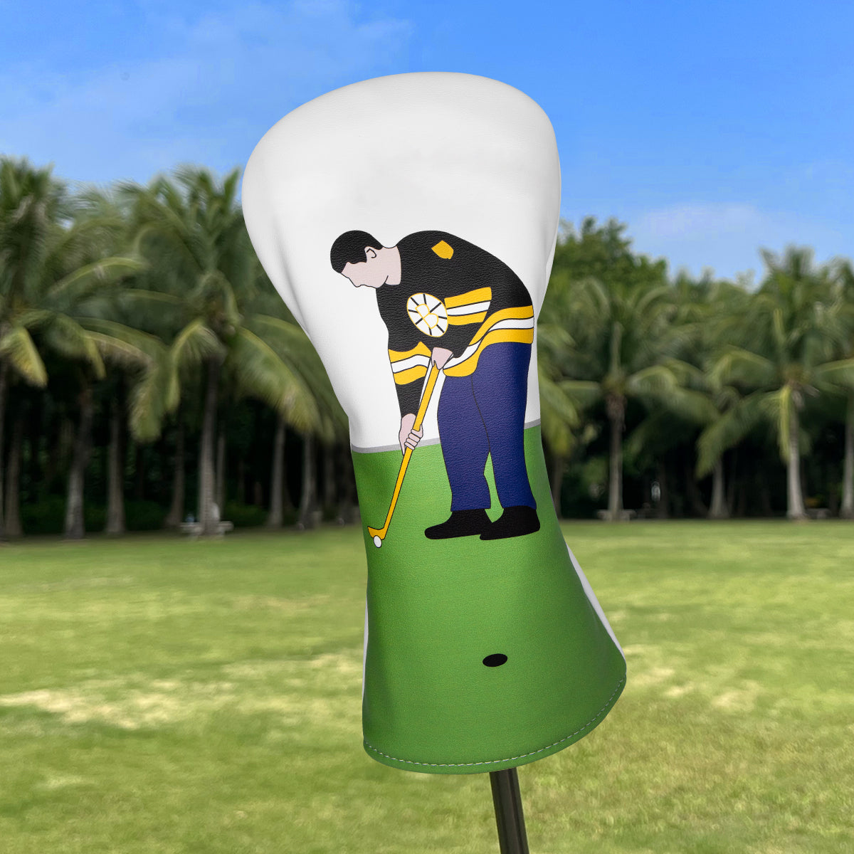 Cartoon Character Just Tap IT IN Funny Club Head Covers
