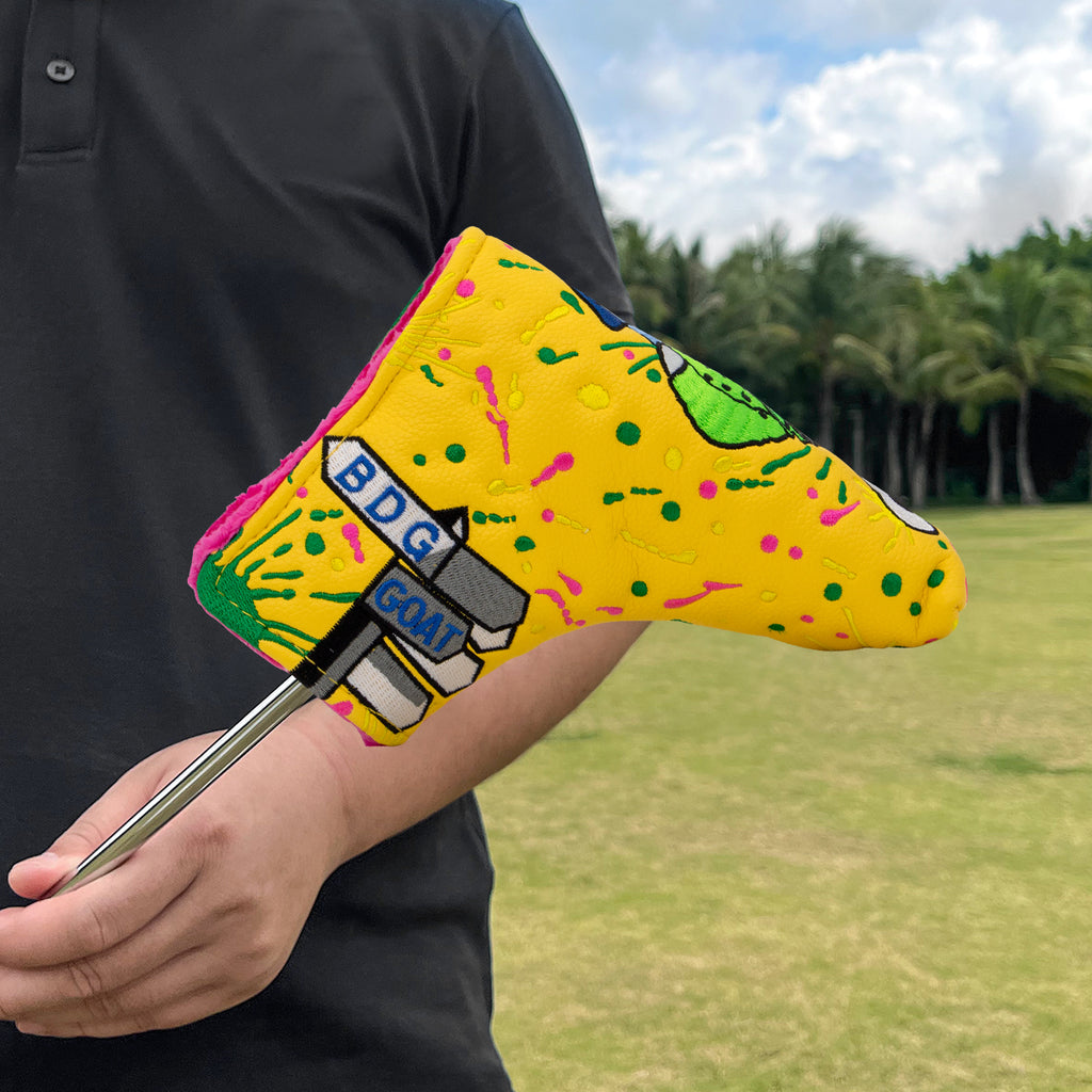 Blade Putter Cover Cartoon Bear Collection Form Fitting Design