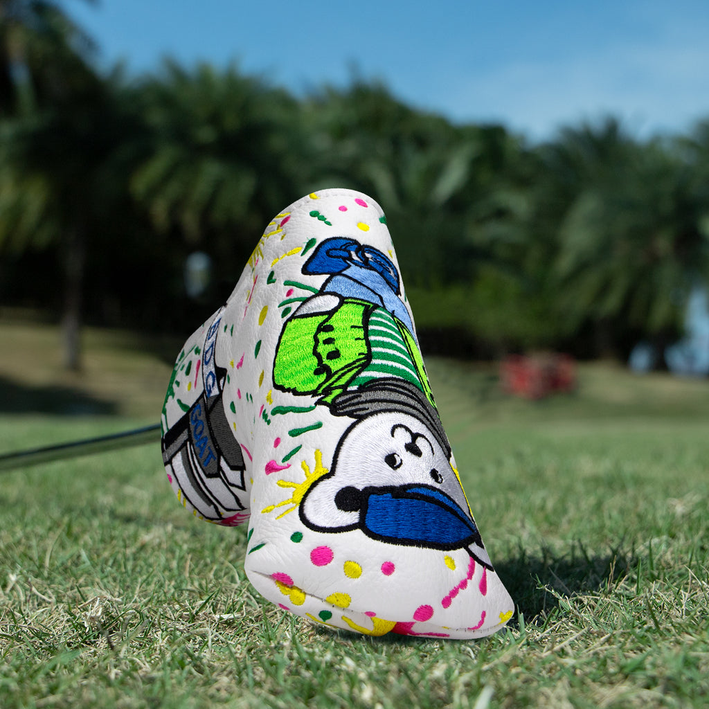 Blade Putter Cover Cartoon Bear Collection Form Fitting Design