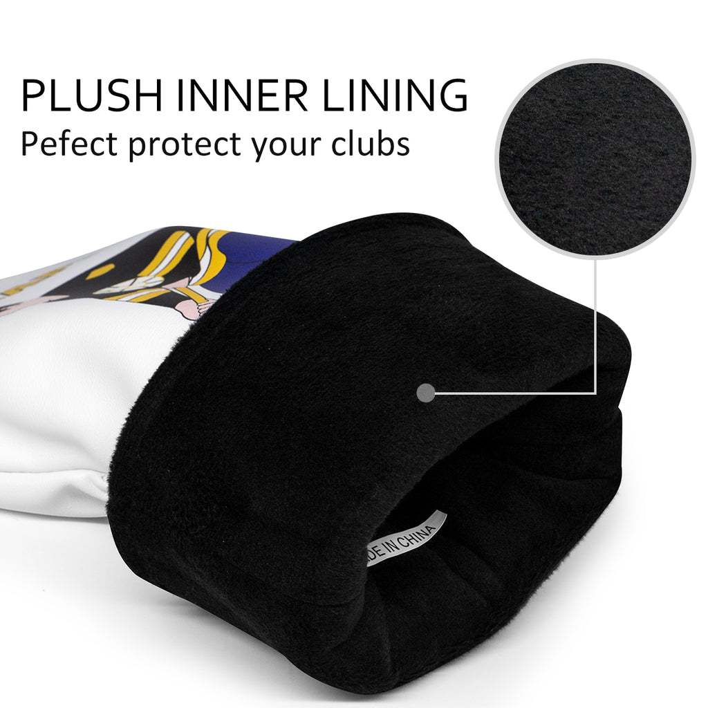 Cartoon Character Just Tap IT IN Funny Club Head Covers