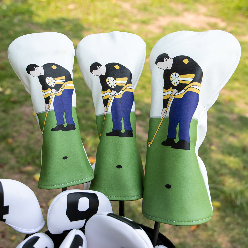 Cartoon Character Just Tap IT IN Funny Club Head Covers