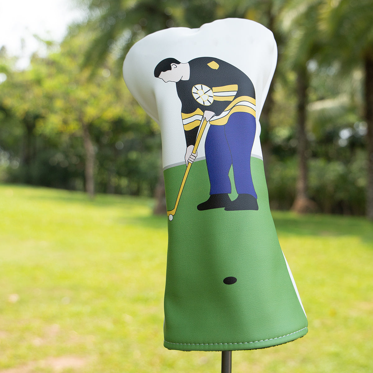 Cartoon Character Just Tap IT IN Funny Club Head Covers