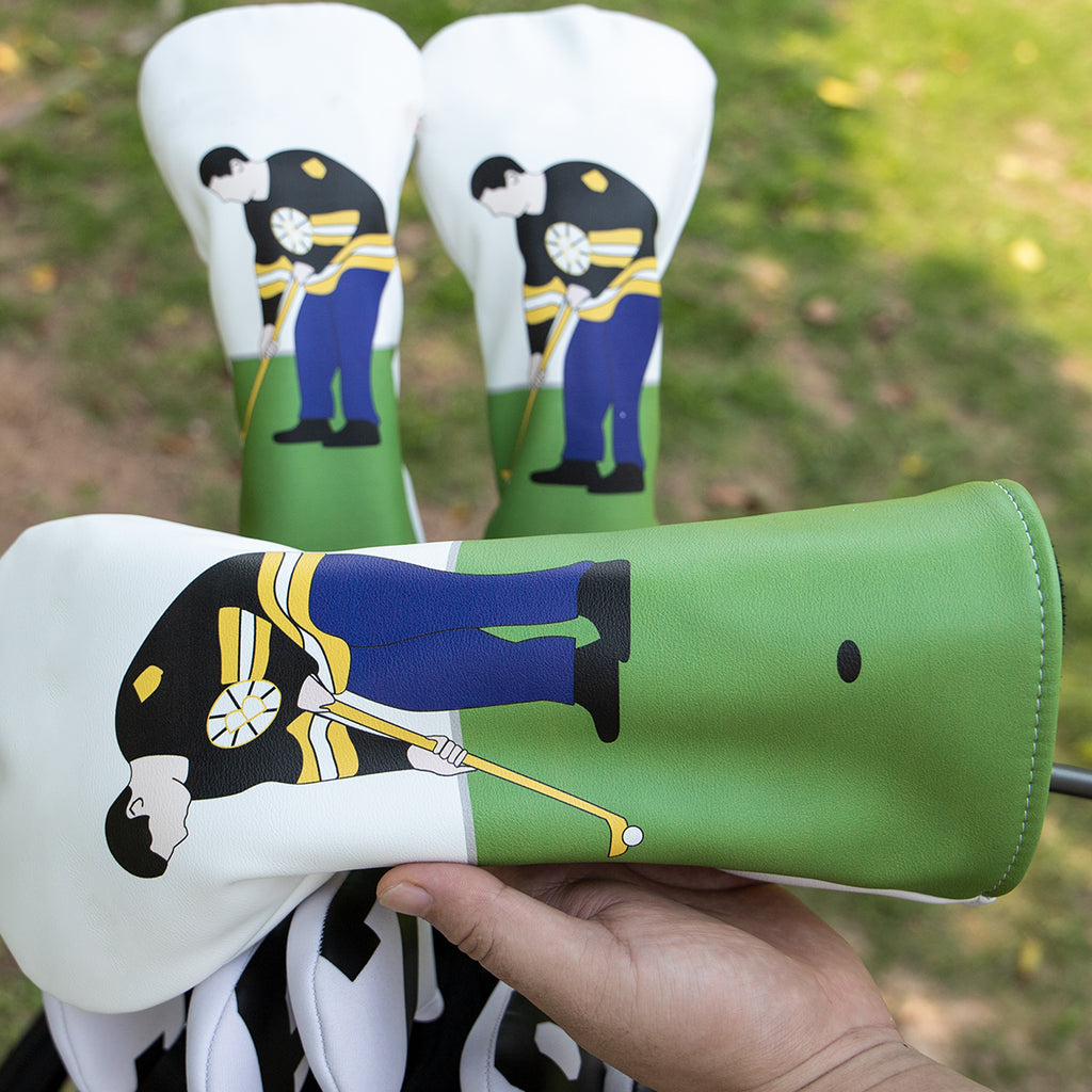 Cartoon Character Just Tap IT IN Funny Club Head Covers