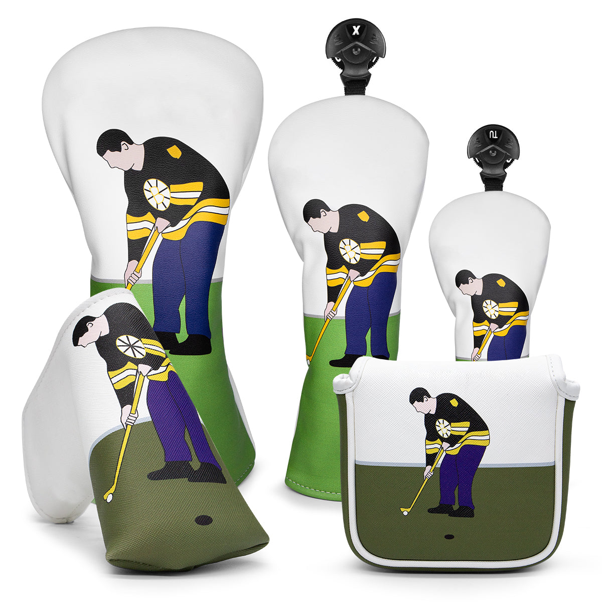 Cartoon Character Just Tap IT IN Funny Club Head Covers