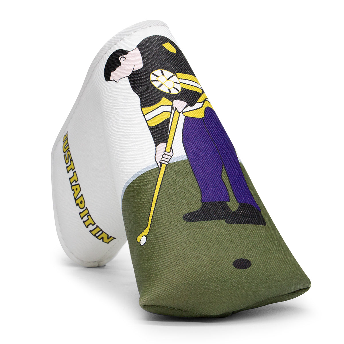 Personality cartoon character leather blade putter cover