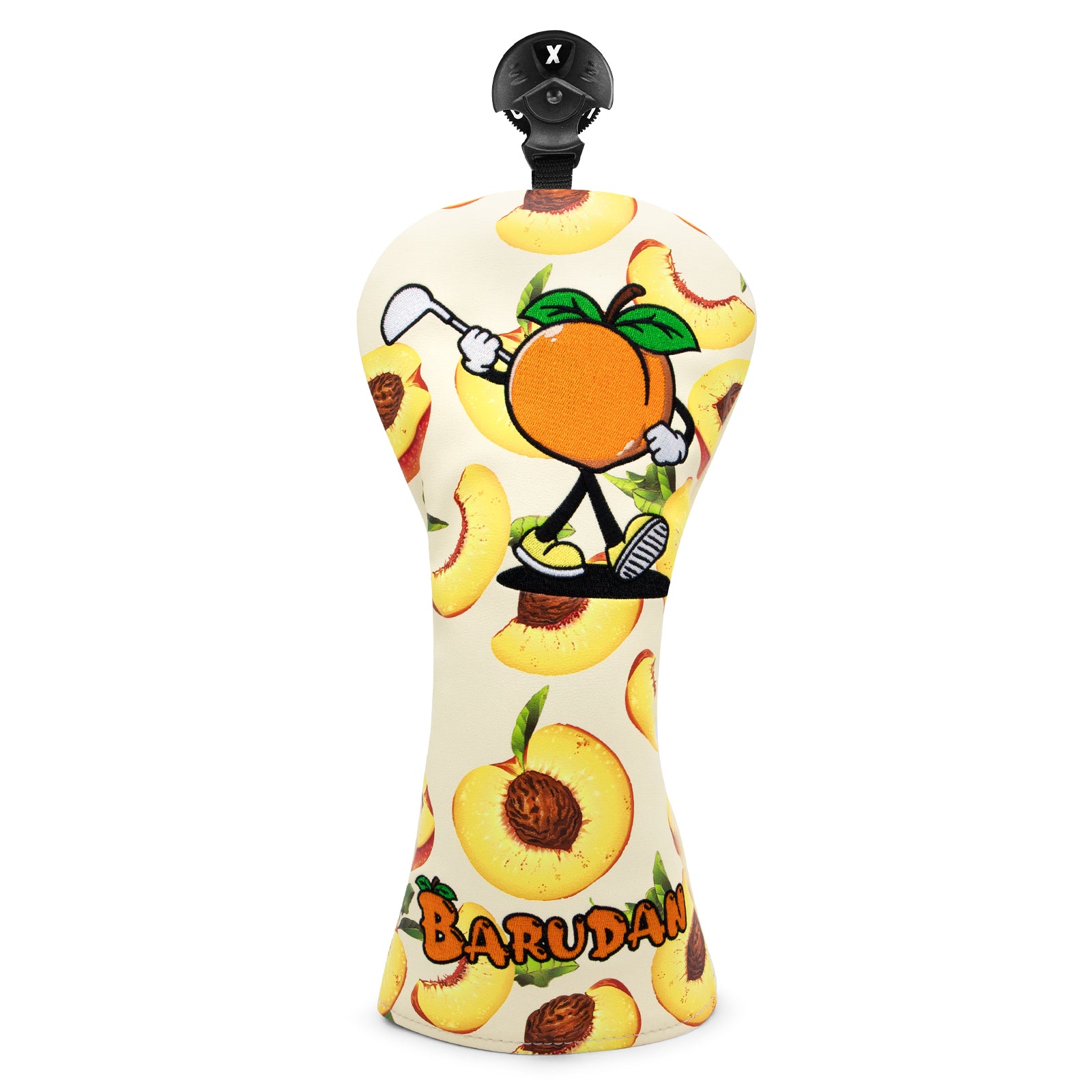 Cartoon Peach Golf Club Headcover