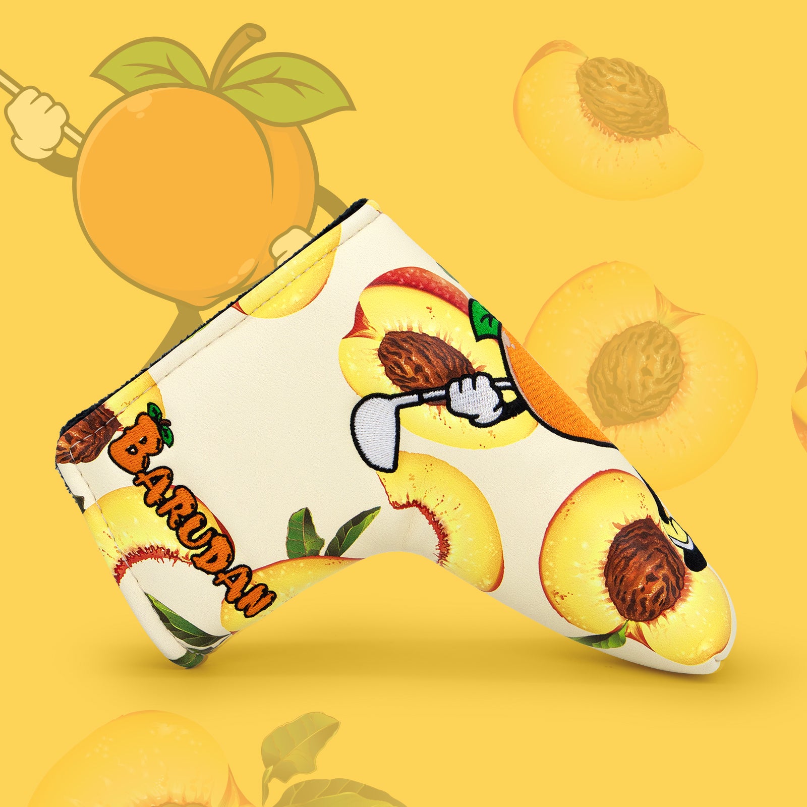 Fruit cartoon print blade headcover
