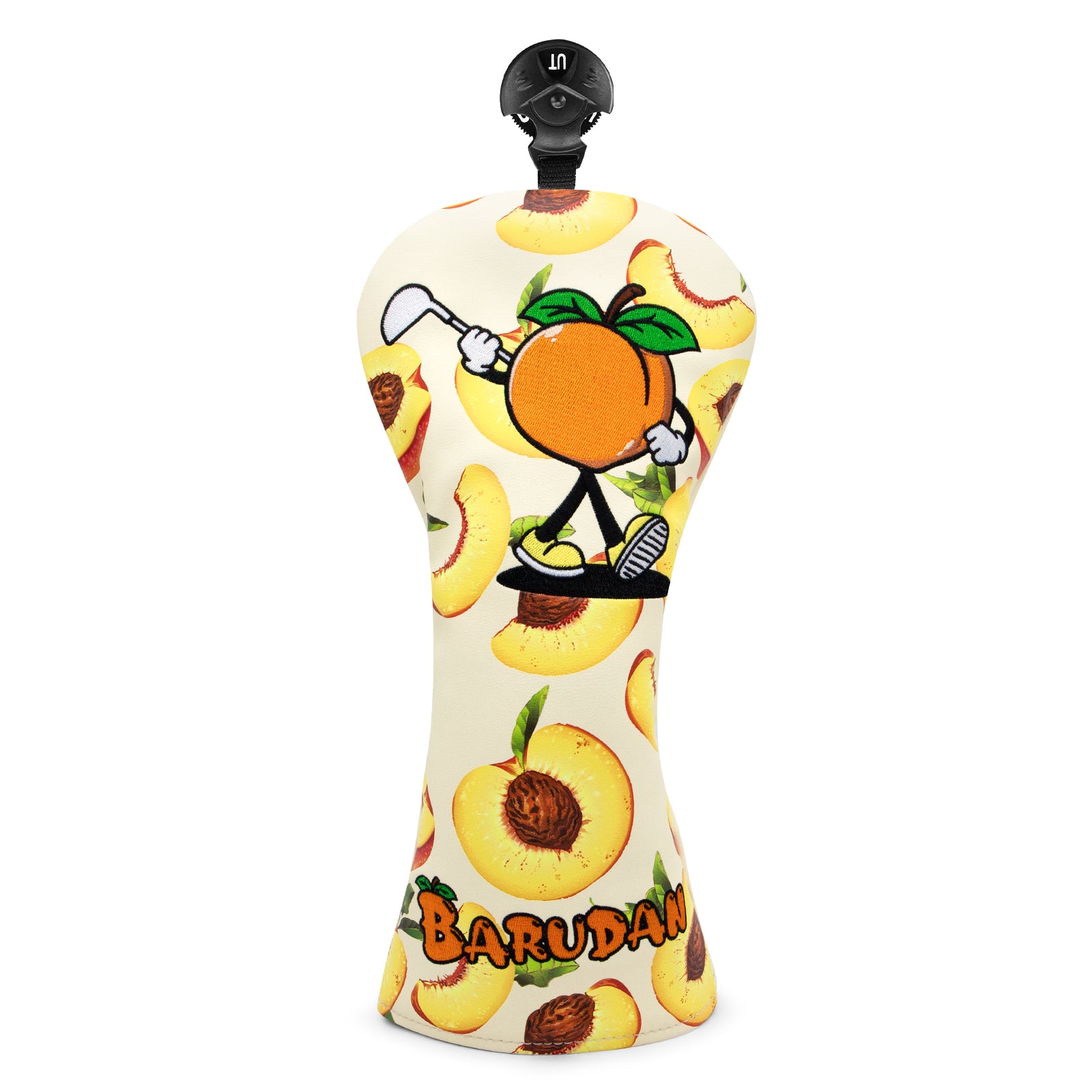 Cartoon Peach Golf Club Headcover