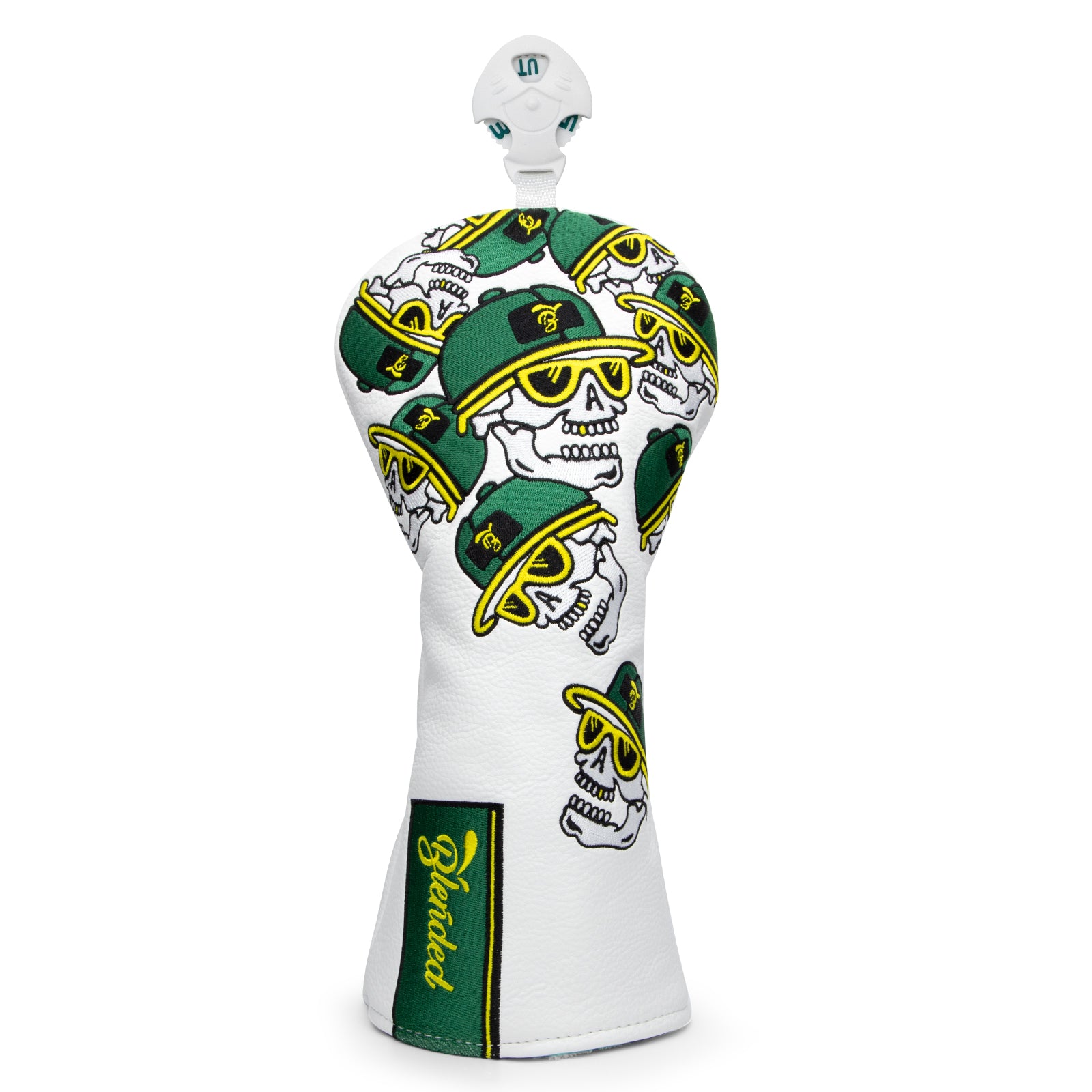 Trendy & Personalized Embroidery Skull Golf Head Covers