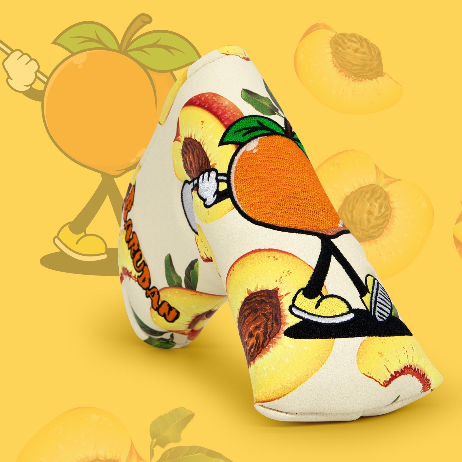 Fruit cartoon print blade headcover