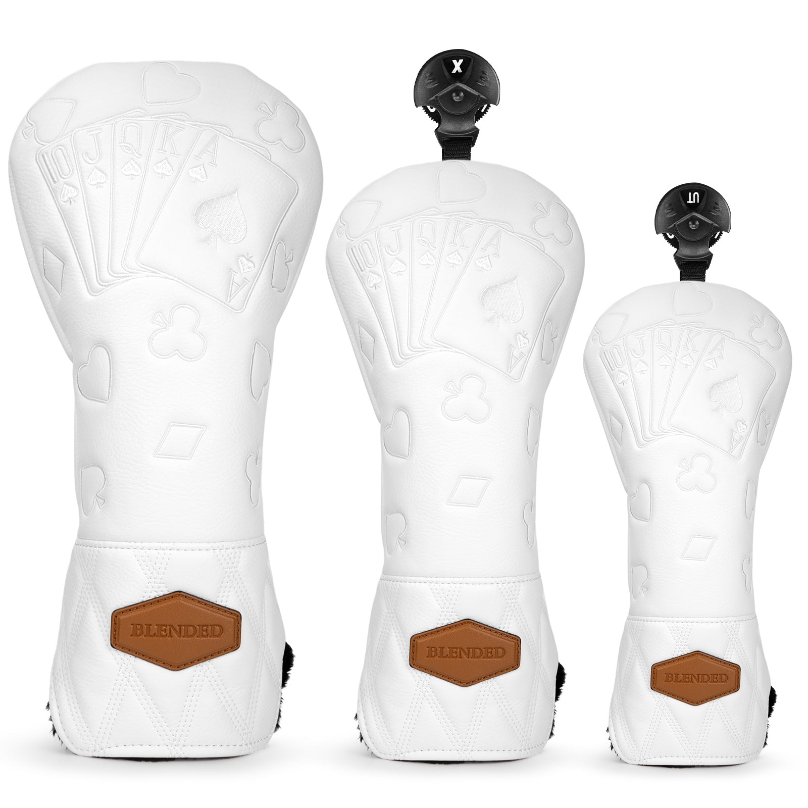 Golf Club Covers Poker Golf Golf Headcover with Number Tag for All Brand