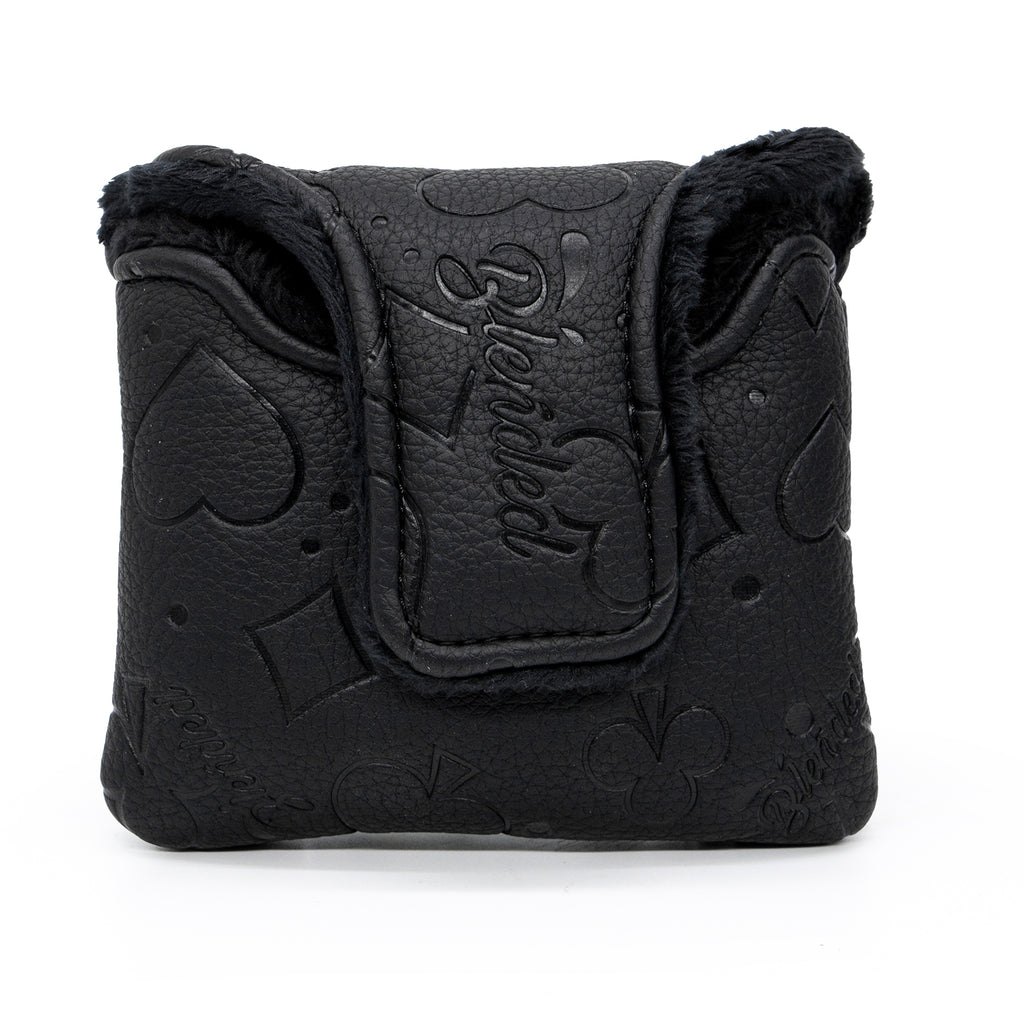 Golf Putter Covers Mallet Putter Headcovers Poker Golf Headcover with Magnetic Closure