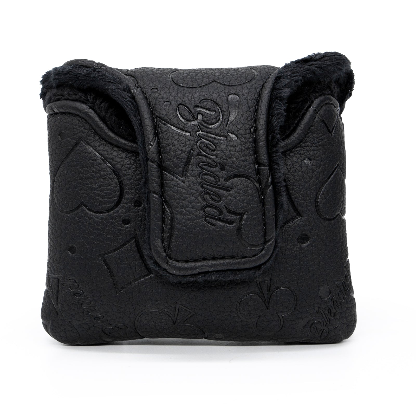 Golf Putter Covers Mallet Putter Headcovers Poker Golf Headcover with Magnetic Closure