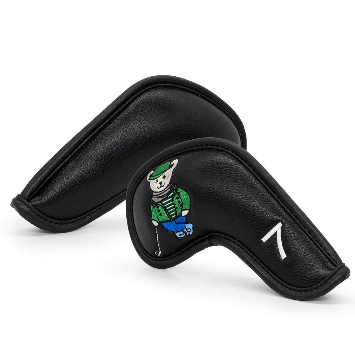 Golf Club Iron Head Covers Cartoon Bear Collection  Set of 10  Fits Most Clubs