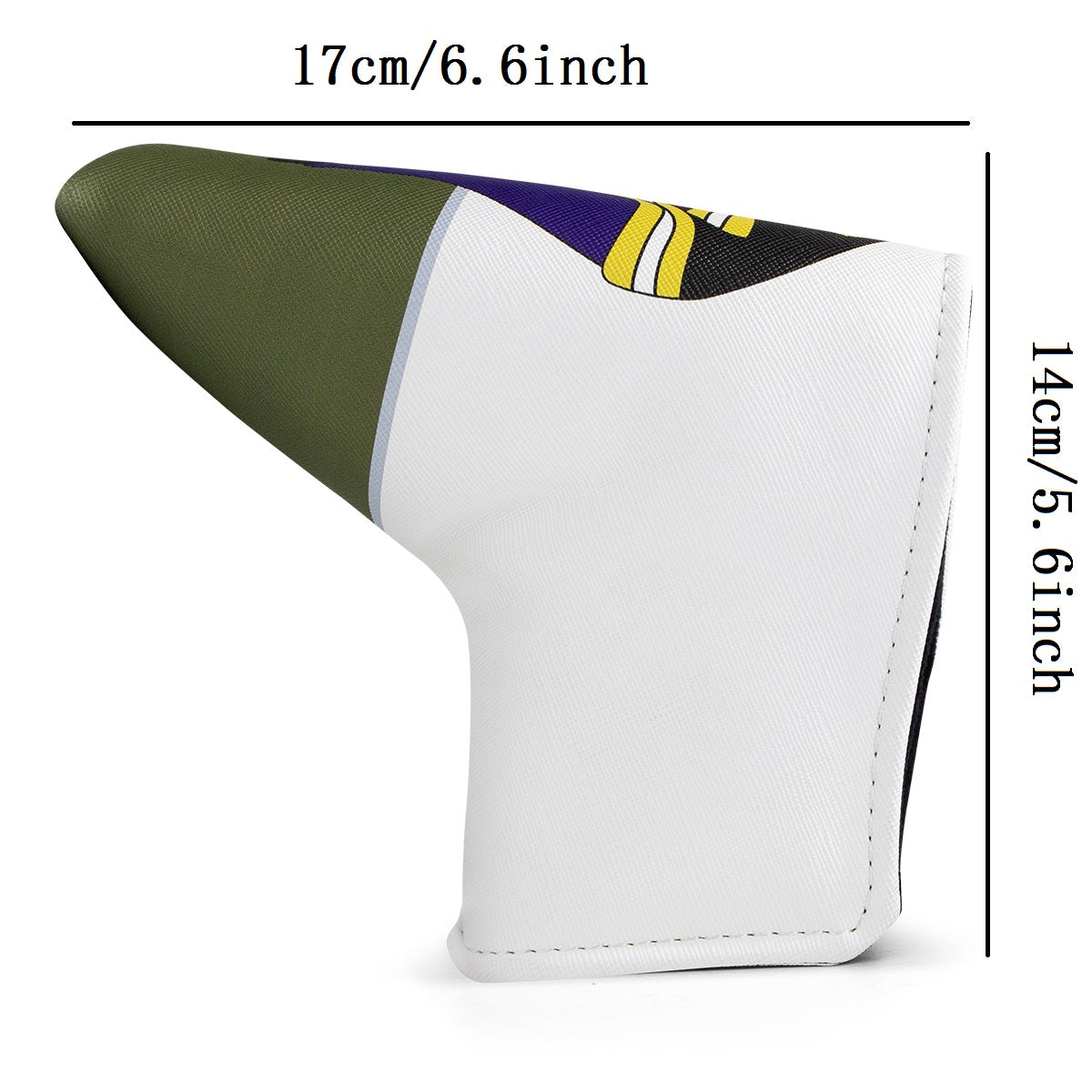 Personality cartoon character leather blade putter cover