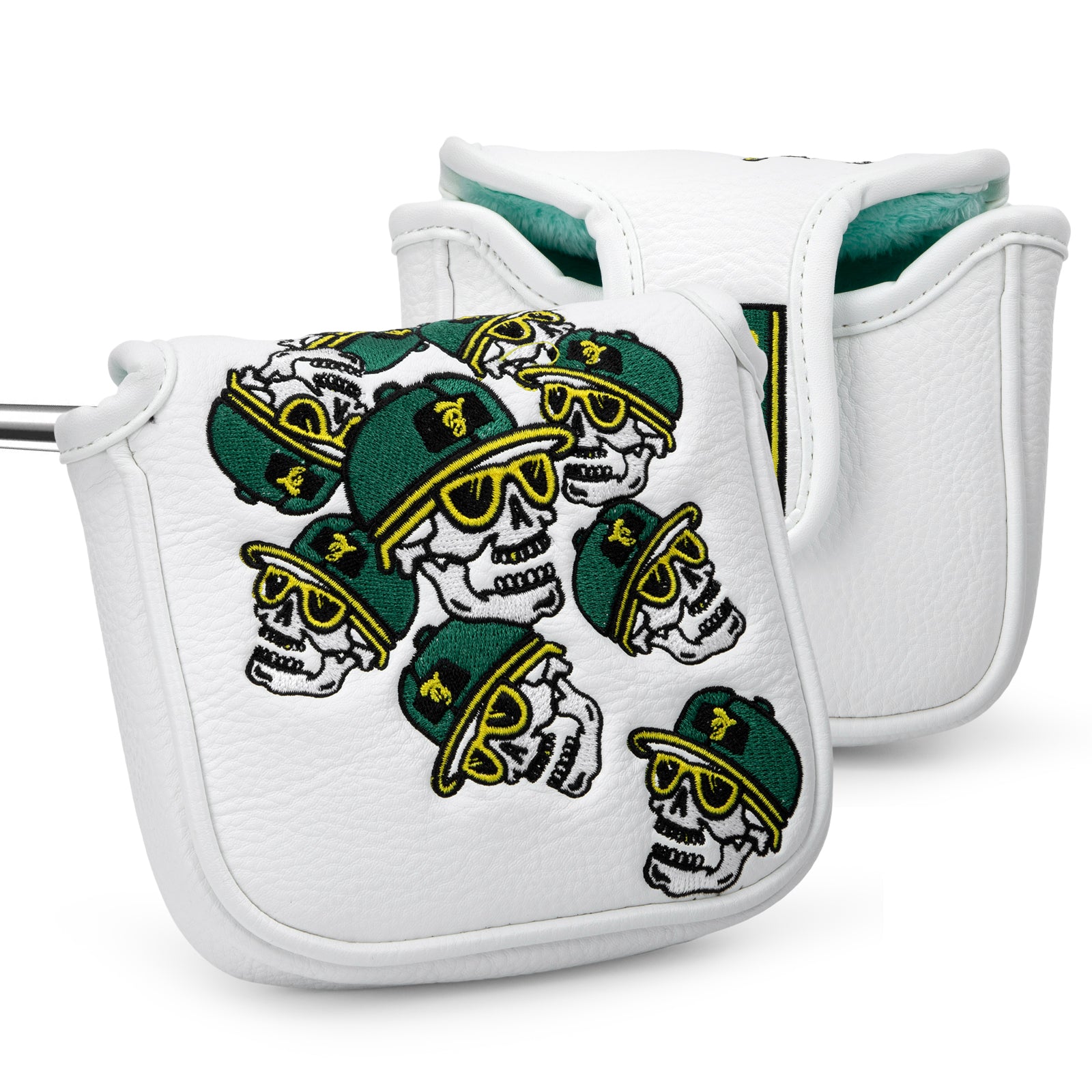 Trendy & Personalized Embroidery Skull Golf Head Covers