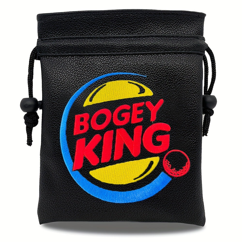 Golf Valuables Pouch,Golf Pouch Bag with Drawstrings Golf Tee Bag Pouch