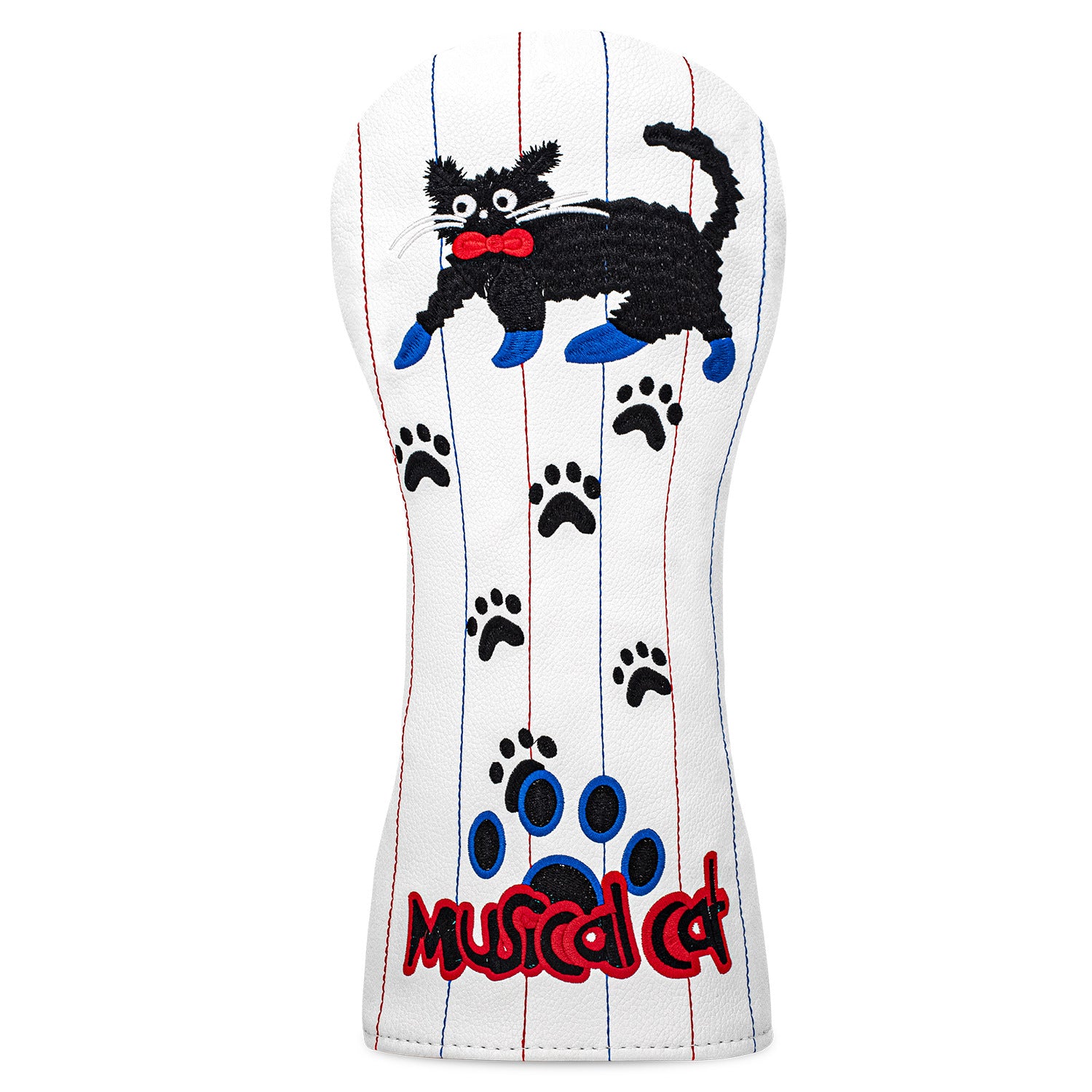 Cartoon Musical Cat Golf Club Head Covers