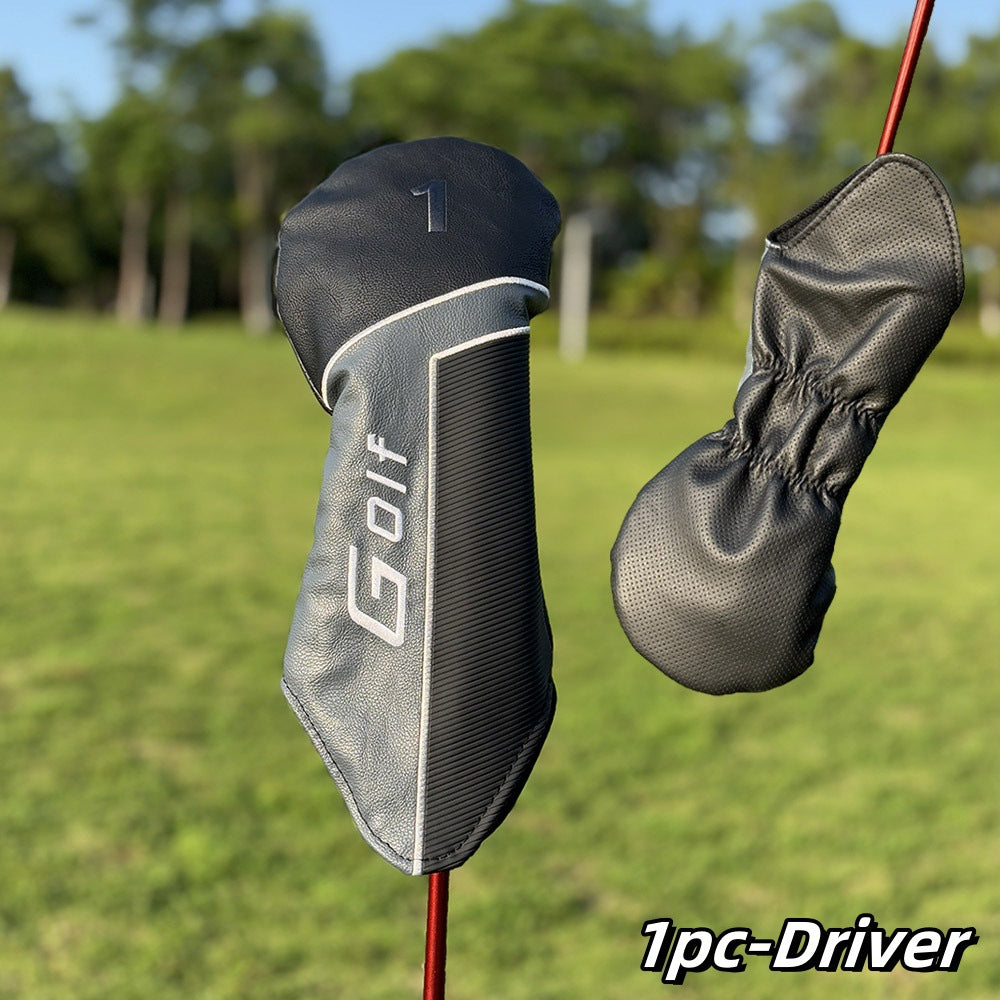 Sports golf head covers Driver Covers Fairway Wood Headcover Hybrid Cover