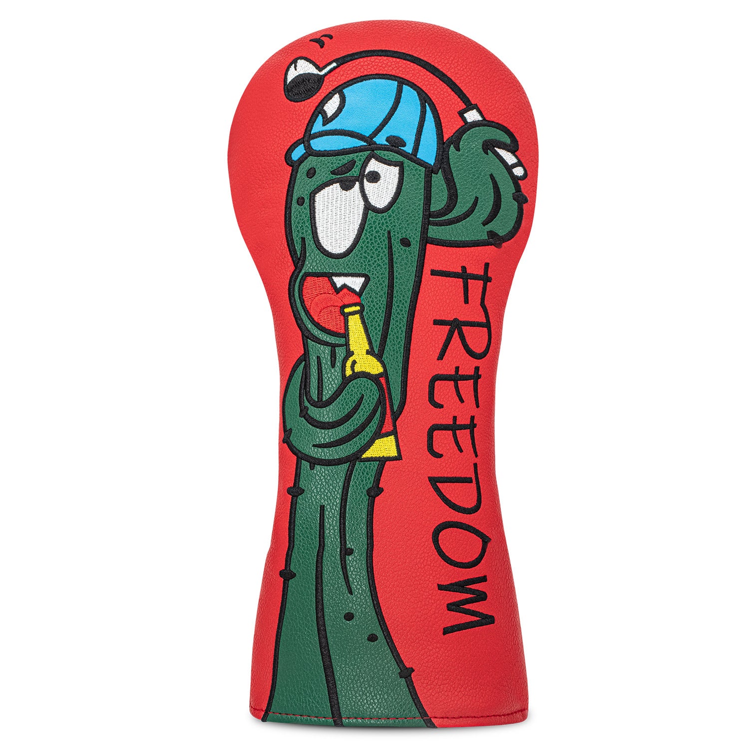 Funny Cactus Embroidery Golf Club Head Cover
